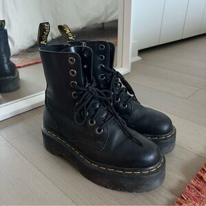 Dr. Martens Jadon Pisa Leather Platform Boot